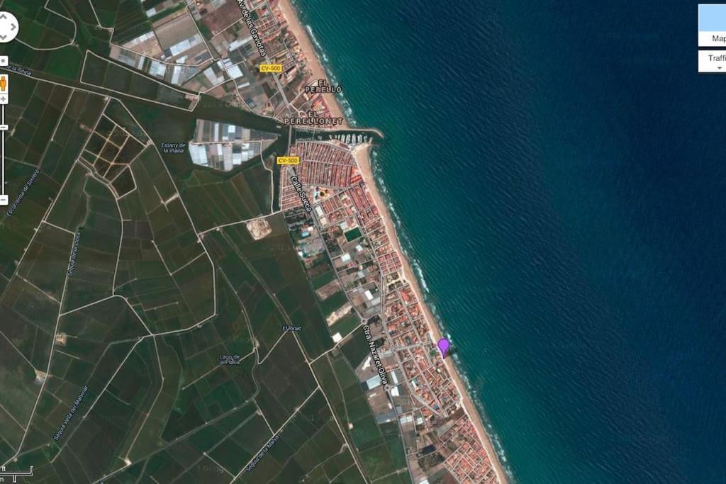 Beachfront House, Valencia, Wifi, Paddle Surf Board, Incredible Views Sueca Kültér fotó